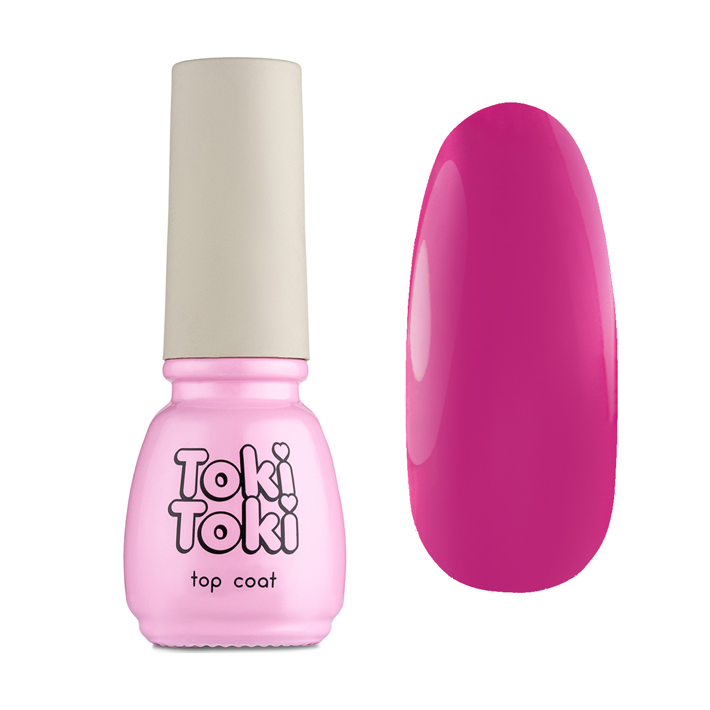 Топ для гель-лаку Toki Toki Plexi Top без липкого шару, 07, 5 мл